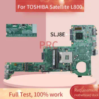 DABY3CMB8E0 For Toshiba Satellite L800 L840 L845 M800 M840 M845 HM75 Notebook Mainboard SLJ8C DDR3 Laptop Motherboard
