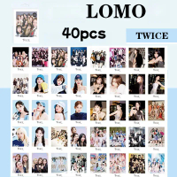 Bộ thẻ bài Lomo TWICE STRAYKIDS 40 tấm Wonyoung BT-S GIDLE Photocards (G)-IDLE Yuqi Postcards