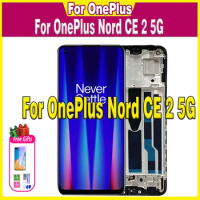 6.43" AMOLED For OnePlus Nord CE 2 5G LCD IV2201 Screen Display Touch For OnePlus Nord CE2 5G Display Panel Digitizer