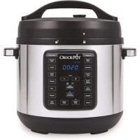 Crock-Pot 8-Quart Multi-Use XL Express Crock Programmable Slow Cooker and Pressure Cooker with Manual Pressure
