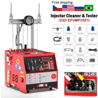 ANCEL AJ400 GDI 4-Cylinders Fuel Injector Cleaner and Tester For Car &amp; Motorcycle Ultrasonic Automatic Fuel Injector Tester