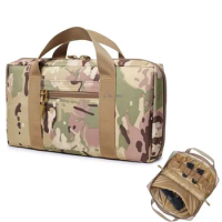 Tactical Gun Bag Military Combat Hunting Pistols Handbag Outdoor Shooting Airsoft Cs Game Gun Pack Waterproof Durable