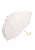 WPC 白色長雨傘(附有雨袋) -  雪糕