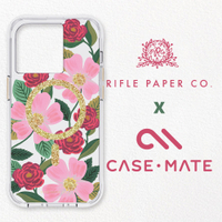 美國 CASE·MATE x RPC 限量聯名款 iPhone 14 Pro 環保抗菌防摔保護殼MagSafe版 - 玫瑰花園