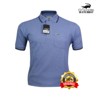 NEW COLORS Crocodile Kaos Kerah Polo Shirt Pria Polos Katun Bersaku 0170 Regular Fit