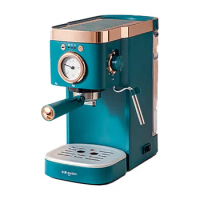 Retro Espresso Coffee Maker Electrical Coffee Machine 20 Bar Vaporesso Automatic Milk Frother Cappuccino Household