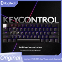 Logitech Prox 60% Lightspeed Gaming Keyboard 87keys Wireless Bluetooth Three-mode Mechanical Keyboard For Pc E-sports Game Logi