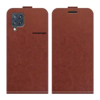 Leather Case Guard On For Samsung Galaxy M12 F12 M51 M32 M31S M30S F52 F62 M62 Cover Vertical Flip Case For Samsung M52 5G
