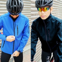 美麗大街【105011329】單車暖感外套 時尚素色軟殼衣