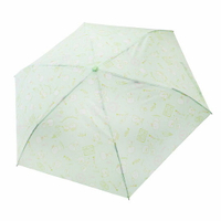 小禮堂 角落生物 企鵝 頭型柄折疊雨傘《綠.冰淇淋》折傘.雨傘.雨具