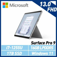 Microsoft Surface Pro 9 i7/16G/1TB 白金QKI-00016