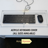 [LOCAL STOCK] Acrylic Keyboard Cover Transparent Protective Case Mechanical Keyboard Anti Dust