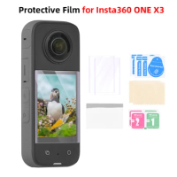 Screen Protective Film for Insta360 ONE X3 Tempered Glass Film Scratchproof Protector Action Camera Accessories