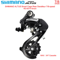 SHIMANO ALTUS RD-M310 Rear Derailleurs for MTB Bike Wide Link 7/8 Speed Smart Cage Derailleur M310 Bicycle Original Parts