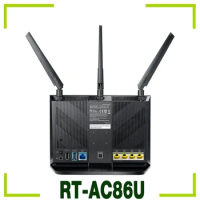 Wi-Fi Router 2.4GHz/5GHz 1600Mbps 4port Gigabit For Asus AC2900 High Quality Works Perfectly Fast Ship RT-AC86U