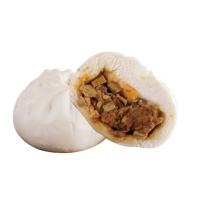 【良品開飯】國民包子 花椒辣筍包1包(每包4顆400g 台味 苗栗桂竹筍)
