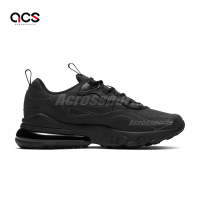 Nike 休閒鞋 Air Max 270 React GS 女鞋 大童鞋 黑 全黑 氣墊 運動鞋 BQ0103-004