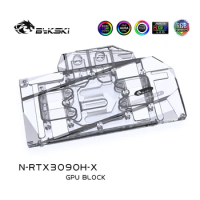 Bykski RGB GPU Water Cooling Block for Reference RTX 3090 3080 N-RTX3090H-X-V2