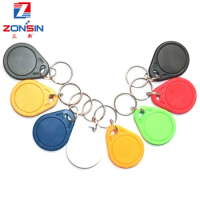 10pcs 13.56mhz UID RFID 13.56 mhz Changeable Tag Keyfob Blank Writable Card Rewriteable for Copier Writer Duplicator Copy