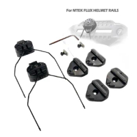 EARMOR Tactical Headphone HeadSet M-LOK MTEK PULX Rails Adapter Attachment Kit M-LOK MTEK PULX Adapter