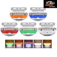 Lampu Led Samping Bak Truk Variasi 24Volt Model U 30Led Sein Running Light Waterside