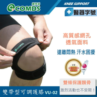 【康得適-COMDS】 VU-02 雙帶型護膝 台灣製造