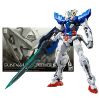 Bandai Figure Gundam Model Kit Anime Figures PB RG Exia Repair 2 Mobile Suit Gunpla Action Figure Toys For Boys Children's Gifts