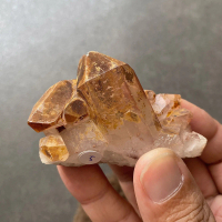 Tangerine Quartz cluster #5