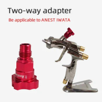 IWATA ANEST Spray Gun Adapter Car Paint Disposable Spray Gun Wash Free Gun Pot Suitable For SATA