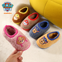 Paw Patrol Cotton Slippers Winter Children's Baby's Bag Heel Warm Indoor Home Kids' Cotton Shoes Non Slip Hairy Slippers