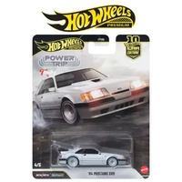 Hot Wheels Premium Power Trip 84 Mustang SVO Silver Collector Edition Balap