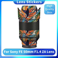50 1.4 Decal Skin Vinyl Wrap Film Lens Body Protective Sticker Protector Coat SEL50F14Z For Sony FE 50mm F1.4 ZA FE50 FE50MM