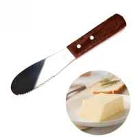 Butter Knife Scraper Spreader Breakfast Tool Kitchen Accessory Stainless Steel Cutlery Spatula Butter Knife Hot Sale