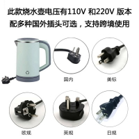 110V酒店賓館電熱水壺旅行便攜式迷你小型燒水壺宿舍出口日本美國