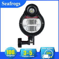 Seafrogs ST-100 Pro Waterproof Flash Camera Light Strobe for Sony Canon Nikon A6500 A6000 A7 III Underwater Housings Diving Case