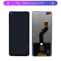 For Tecno pova LD7 LD7J Full LCD display touch screen complete glass digitizer assembly Mobile phone repair replacement
