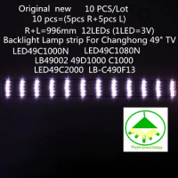 NEW 996mm 12 LED Backlight Lamp strip For Changhong 49" TV LED49C1000N LED49C1080N LB49002 49D1000 C1000 LED49C2000 LB-C490F13