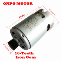 20V,16-Teeth,ONPO Motor,1060940 Can Be Used To Black &amp; Decker ASL186 Cordless Impact Drill Electric Screwdriver Parts