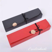 20Pcs/lot Handmade Cardboa Carton Kraft Box For Valentine's Day Chocolate Cake Boxes Contain Soap Boxes Cases