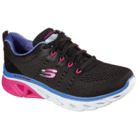 SKECHERS 幾何緩震舒壓練跑鞋-震撼75折