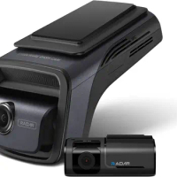 THINKWARE U3000 2CH 4K Front Dash Cam, 2K Rear Cam, STARVIS 2 Sensor Super Night Vision, Car Camera 5GHZ Wi-Fi GPS Radar