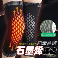 【EDISH】日本熱銷 ZAEMO 石墨烯能量循環護膝