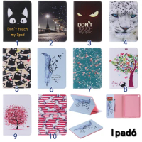 For Apple ipad Air 2 II 9.7'' Case Flip PU Leather Flip smart Cover Case For ipad 6 ipad6 tablet with stand Holder #1