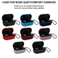 Wireless Earphone Case For Bose Quiet Comfort Earbuds Silicone Charging Headphones Case For Cases Protective