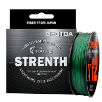 Ghotda X12 super strong 12 strands braided fishing line 500m Multifilament PE line saltwater fishing