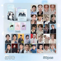 BTS, ITZY, NMIXX, ENHYPEN, STAYC, Kep1er, การ์ดรูปถ่าย, การ์ด Lomo, โปสการ์ด Kpop, 50 ชิ้น / กล่อง