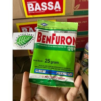 HERBISIDA BENFURON 12/18WP 25Gram Sistemik Pra Tumbuh