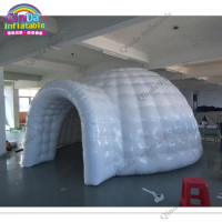 6m Inflatable White Igloo Room High Quality Inflatable Sphere Dome Tent For Party