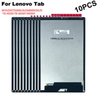 10PCS New For Lenovo Tab M10 Plus TB-X606F TB-X606X TB-X606 LCD Display Touch Screen Digitizer Assembly Replacement Parts
