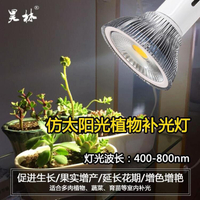 植物燈 全光譜仿太陽光自然光LED植物生長補光燈泡多肉花卉育苗室內